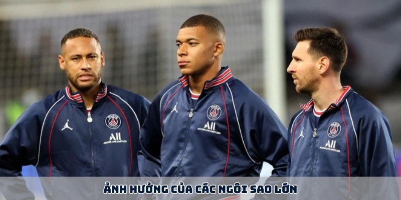 Bộ 3 ngôi sao ở Paris Saint-Germain (PSG)